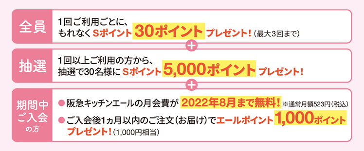 カード会員様限定おすすめ情報