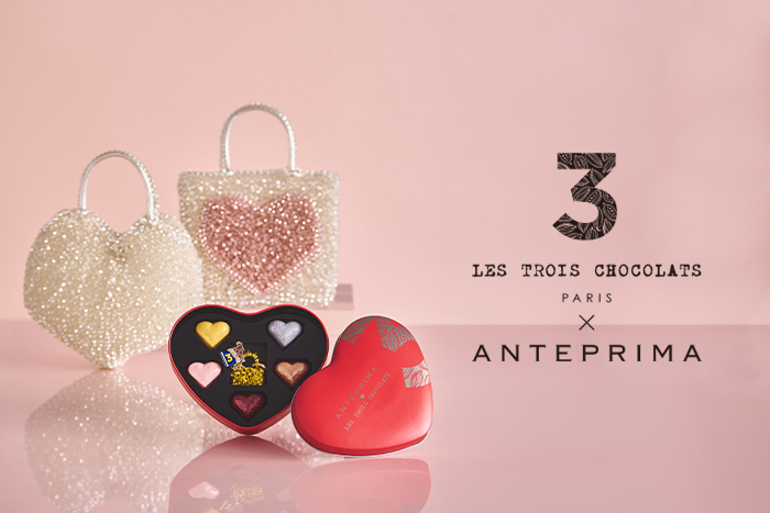 「アンテプリマ」× 「レ トロワ ショコラ パリ」 