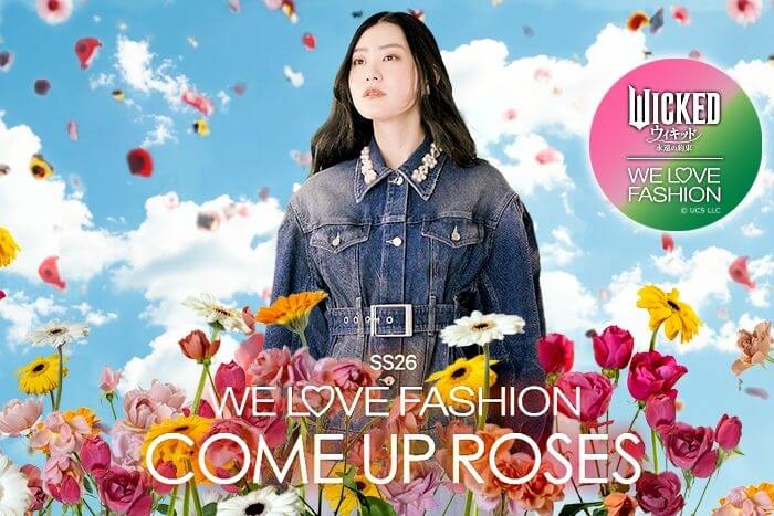 WE LOVE FASHION COME UP ROSES