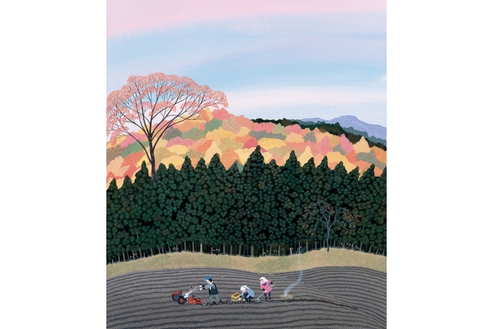 日本の四季 ふるさとの詩 原田泰治 版画展