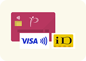 電子マネーiD・Visaのタッチ決済で